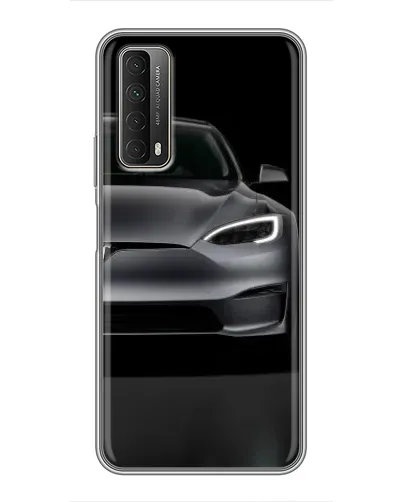 Чехол для Huawei P Smart 2021 с картинкой «Tesla Model S Look»