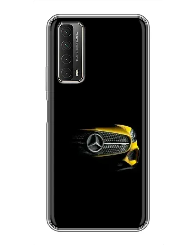 Чехол для Huawei P Smart 2021 с картинкой «Mercedes — ретро стиль»