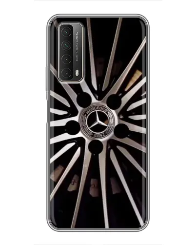 Чехол для Huawei P Smart 2021 с картинкой «Диск Mercedes»