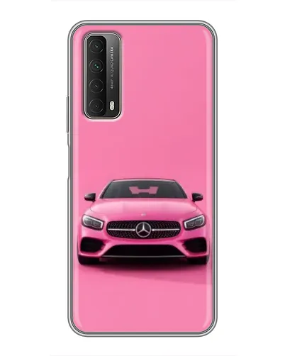 Чехол для Huawei P Smart 2021 с картинкой «Розовый Mercedes AMG» Чехол для Huawei P Smart 2021 с картинкой «Розовый Mercedes AMG»