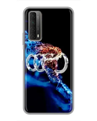 Чехол для Huawei P Smart 2021 с картинкой «Энергия лого Audi»