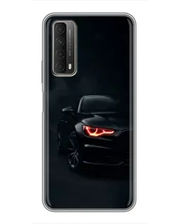 Чехол для Huawei P Smart 2021 с картинкой «Audi — хищный взгляд»