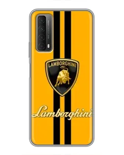 Чехол для Huawei P Smart 2021 с картинкой «Lamborghini Stripe желтый» Чехол для Huawei P Smart 2021 с картинкой «Lamborghini Stripe желтый»