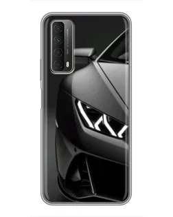 Чехол для Huawei P Smart 2021 с картинкой «Lamborghini фары детализация» Чехол для Huawei P Smart 2021 с картинкой «Lamborghini фары детализация»