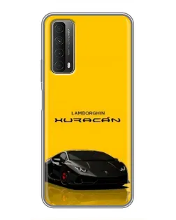 Чехол для Huawei P Smart 2021 с картинкой «Lamborghini Huracan черный» Чехол для Huawei P Smart 2021 с картинкой «Lamborghini Huracan черный»