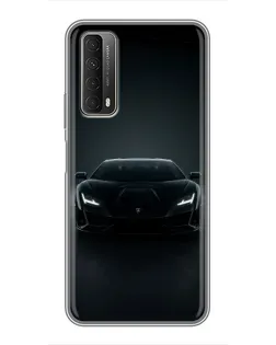 Чехол для Huawei P Smart 2021 с картинкой «Черный Lamborghini Aventador» Чехол для Huawei P Smart 2021 с картинкой «Черный Lamborghini Aventador»