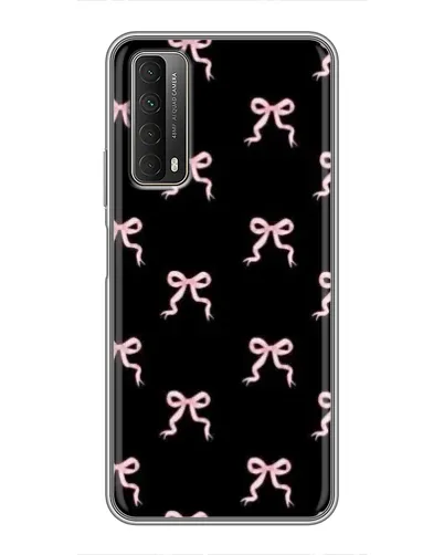 Чехол для Huawei P Smart 2021 с картинкой «Бант-цветок»