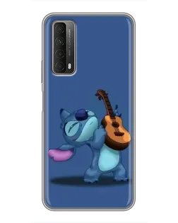 Чехол для Huawei P Smart 2021 с картинкой «Стич с укулеле» Чехол для Huawei P Smart 2021 с картинкой «Стич с укулеле»