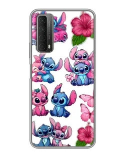Чехол для Huawei P Smart 2021 с картинкой «Стикеры Stitch и Angel» Чехол для Huawei P Smart 2021 с картинкой «Стикеры Stitch и Angel»