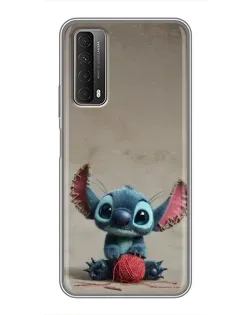 Чехол для Huawei P Smart 2021 с картинкой «Стич на коричневом фоне» Чехол для Huawei P Smart 2021 с картинкой «Стич на коричневом фоне»