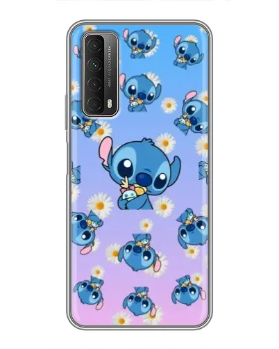 Чехол для Huawei P Smart 2021 с картинкой «Паттерн со Стичем»