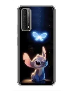 Чехол для Huawei P Smart 2021 с картинкой «Сияющий Стич» Чехол для Huawei P Smart 2021 с картинкой «Сияющий Стич»