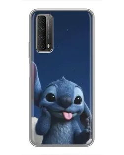 Чехол для Huawei P Smart 2021 с картинкой «Стич в облаках» Чехол для Huawei P Smart 2021 с картинкой «Стич в облаках»