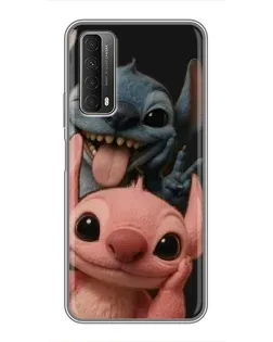 Чехол для Huawei P Smart 2021 с картинкой «Стич и Ангел» Чехол для Huawei P Smart 2021 с картинкой «Стич и Ангел»