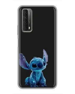 Чехол для Huawei P Smart 2021 с картинкой «Стич на черном» Чехол для Huawei P Smart 2021 с картинкой «Стич на черном»