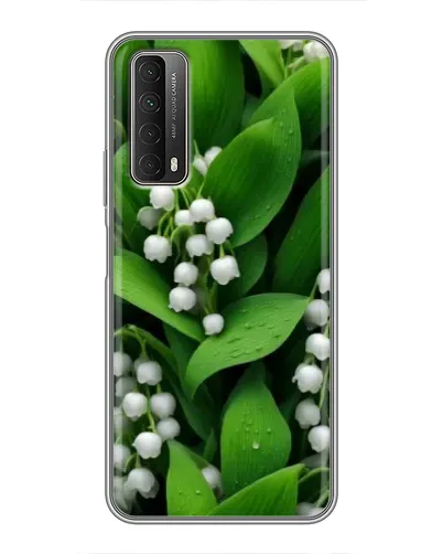 Чехол для Huawei P Smart 2021 с картинкой «Ландыши в зелени»