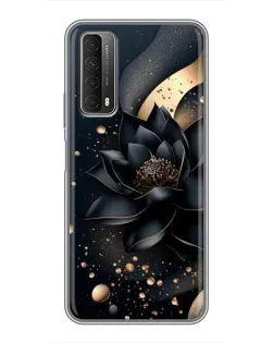Чехол для Huawei P Smart 2021 с картинкой «Черный лотос» Чехол для Huawei P Smart 2021 с картинкой «Черный лотос»