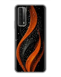 Чехол для Huawei P Smart 2021 с картинкой «Огненная звездная волна» Чехол для Huawei P Smart 2021 с картинкой «Огненная звездная волна»