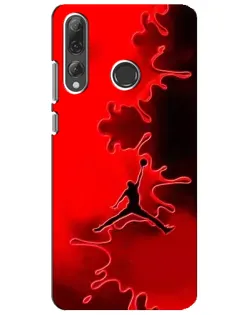 Чехол для Huawei P Smart Plus 2019 с картинкой «Jordan Red Smoke»