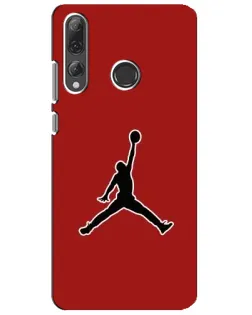 Чехол для Huawei P Smart Plus 2019 с картинкой «Jordan Red Back»