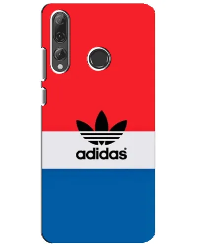 Чехол для Huawei P Smart Plus 2019 с картинкой «Ретро блоки Adidas»