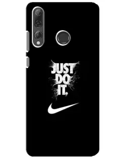 Чехол для Huawei P Smart Plus 2019 с картинкой «Текстовый принт Nike» Чехол для Huawei P Smart Plus 2019 с картинкой «Текстовый принт Nike»
