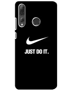 Чехол для Huawei P Smart Plus 2019 с картинкой «Классический принт Nike» Чехол для Huawei P Smart Plus 2019 с картинкой «Классический принт Nike»