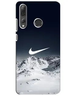 Чехол для Huawei P Smart Plus 2019 с картинкой «Nike — зимние горы» Чехол для Huawei P Smart Plus 2019 с картинкой «Nike — зимние горы»