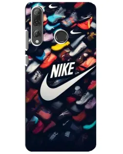 Чехол для Huawei P Smart Plus 2019 с картинкой «Коллекция кроссовок Nike» Чехол для Huawei P Smart Plus 2019 с картинкой «Коллекция кроссовок Nike»