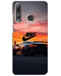 Чехол для Huawei P Smart Plus 2019 с картинкой «Nike и суперкар» Чехол для Huawei P Smart Plus 2019 с картинкой «Nike и суперкар»