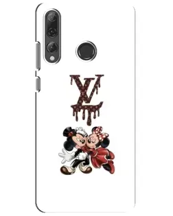 Чехол для Huawei P Smart Plus 2019 с картинкой «LV и Микки Маус»