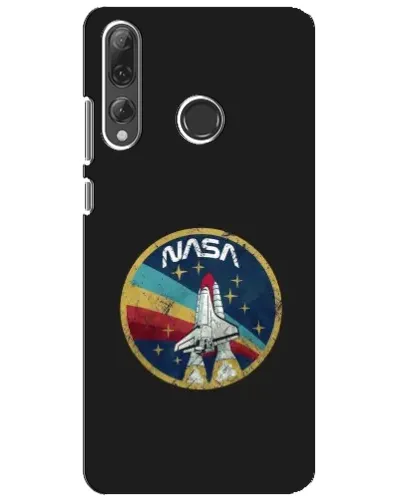 Чехол для Huawei P Smart Plus 2019 с картинкой «NASA — эмблема миссии»