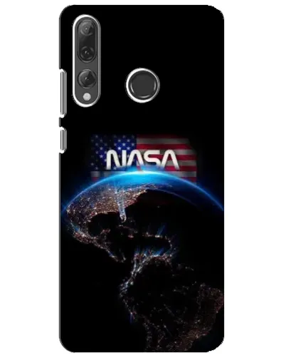 Чехол для Huawei P Smart Plus 2019 с картинкой «Земля из космоса NASA»