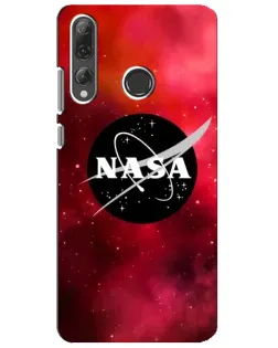 Чехол для Huawei P Smart Plus 2019 с картинкой «NASA — красная туманность»