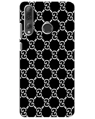 Чехол для Huawei P Smart Plus 2019 с картинкой «Gucci — сетчатый паттерн»