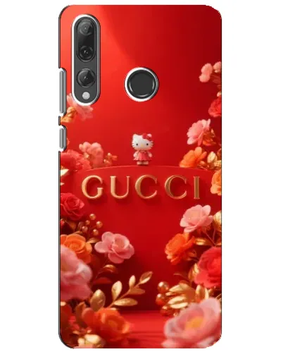 Чехол для Huawei P Smart Plus 2019 с картинкой «Gucci — золотой сад»