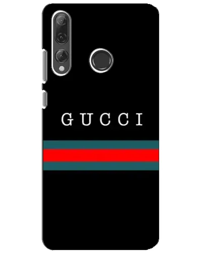 Чехол для Huawei P Smart Plus 2019 с картинкой «Gucci — красный пояс»