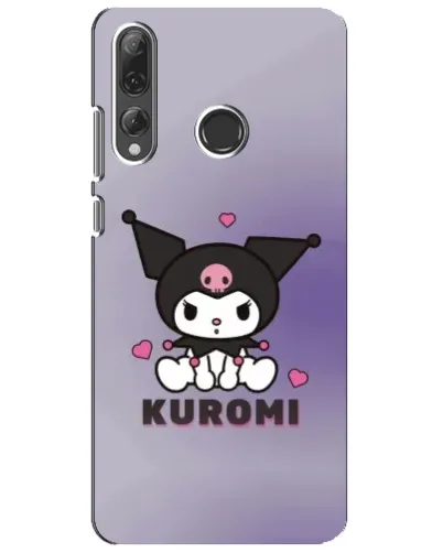 Чехол для Huawei P Smart Plus 2019 с картинкой «Kuromi — фиолетовый арт» Чехол для Huawei P Smart Plus 2019 с картинкой «Kuromi — фиолетовый арт»