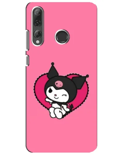 Чехол для Huawei P Smart Plus 2019 с картинкой «Kuromi — любовь в сердце» Чехол для Huawei P Smart Plus 2019 с картинкой «Kuromi — любовь в сердце»