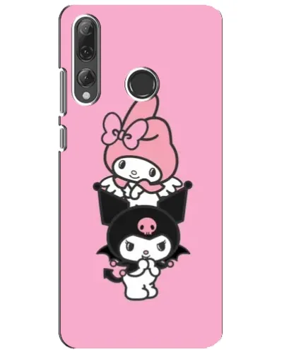 Чехол для Huawei P Smart Plus 2019 с картинкой «My Melody и Kuromi» Чехол для Huawei P Smart Plus 2019 с картинкой «My Melody и Kuromi»
