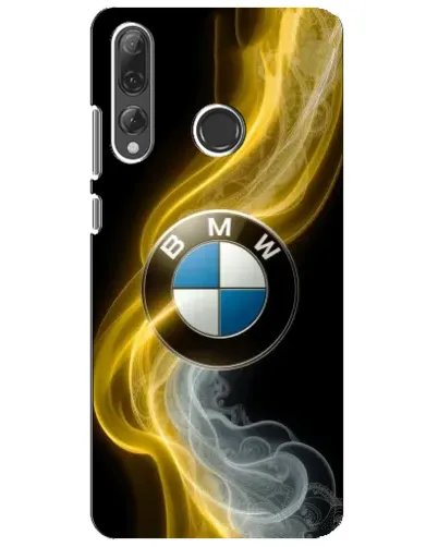 Чехол для Huawei P Smart Plus 2019 с картинкой «Золотистый дым BMW» Чехол для Huawei P Smart Plus 2019 с картинкой «Золотистый дым BMW»