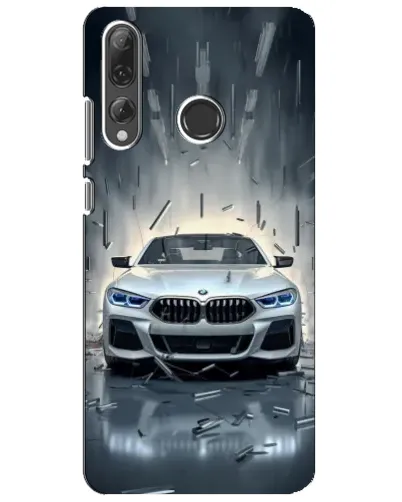 Чехол для Huawei P Smart Plus 2019 с картинкой «BMW в свете фар» Чехол для Huawei P Smart Plus 2019 с картинкой «BMW в свете фар»