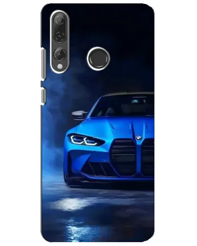 Чехол для Huawei P Smart Plus 2019 с картинкой «Голубая BMW M4» Чехол для Huawei P Smart Plus 2019 с картинкой «Голубая BMW M4»