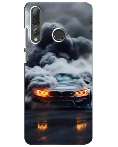Чехол для Huawei P Smart Plus 2019 с картинкой «BMW в дыму» Чехол для Huawei P Smart Plus 2019 с картинкой «BMW в дыму»