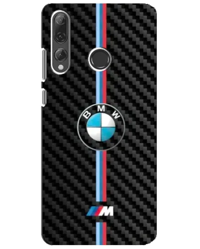 Чехол для Huawei P Smart Plus 2019 с картинкой «Эмблема BMW и карбон» Чехол для Huawei P Smart Plus 2019 с картинкой «Эмблема BMW и карбон»