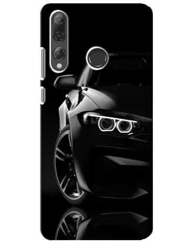 Чехол для Huawei P Smart Plus 2019 с картинкой «Черная BMW — профиль» Чехол для Huawei P Smart Plus 2019 с картинкой «Черная BMW — профиль»