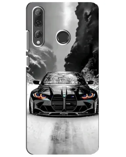 Чехол для Huawei P Smart Plus 2019 с картинкой «BMW — акварельный дрифт» Чехол для Huawei P Smart Plus 2019 с картинкой «BMW — акварельный дрифт»