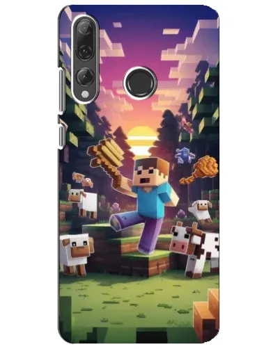Чехол для Huawei P Smart Plus 2019 с картинкой «Стив на ферме» Чехол для Huawei P Smart Plus 2019 с картинкой «Стив на ферме»
