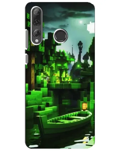 Чехол для Huawei P Smart Plus 2019 с картинкой «Minecraft лесной пейзаж» Чехол для Huawei P Smart Plus 2019 с картинкой «Minecraft лесной пейзаж»