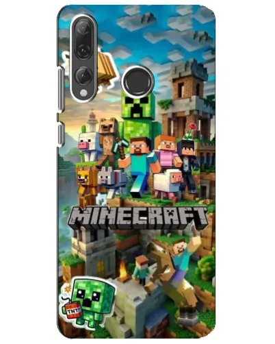 Чехол для Huawei P Smart Plus 2019 с картинкой «Замок Minecraft» Чехол для Huawei P Smart Plus 2019 с картинкой «Замок Minecraft»
